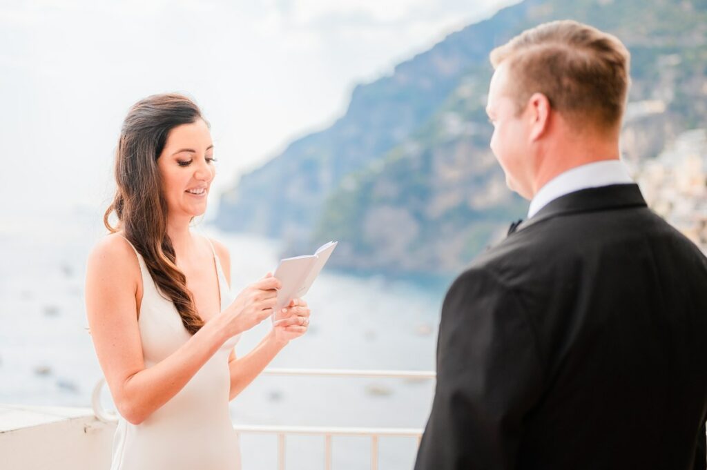 Intimate Elopement Hotel Maricanto Positano