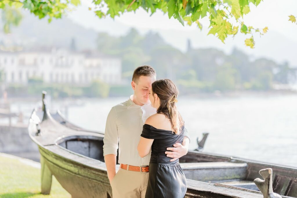 Lake Como engagement shooting