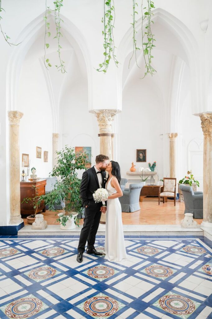 Palazzo Confalone elopement Ravello