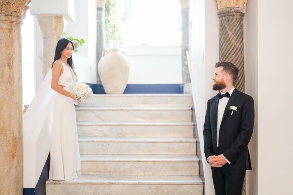 Palazzo Confalone elopement Ravello