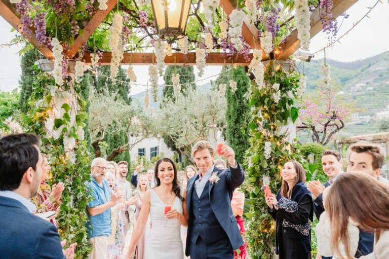 Rainy day villa eva wedding ravello