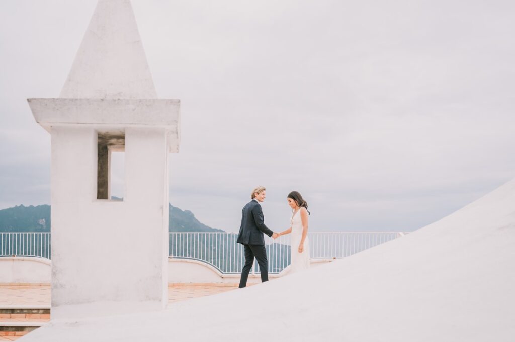 Rainy day villa eva wedding ravello