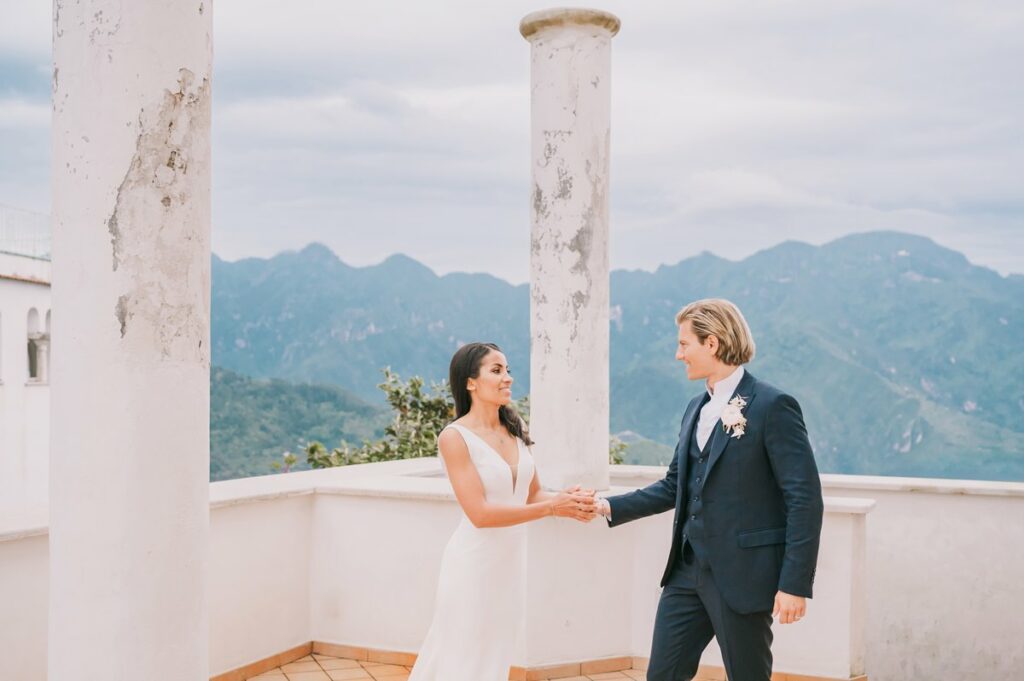 Rainy day villa eva wedding ravello