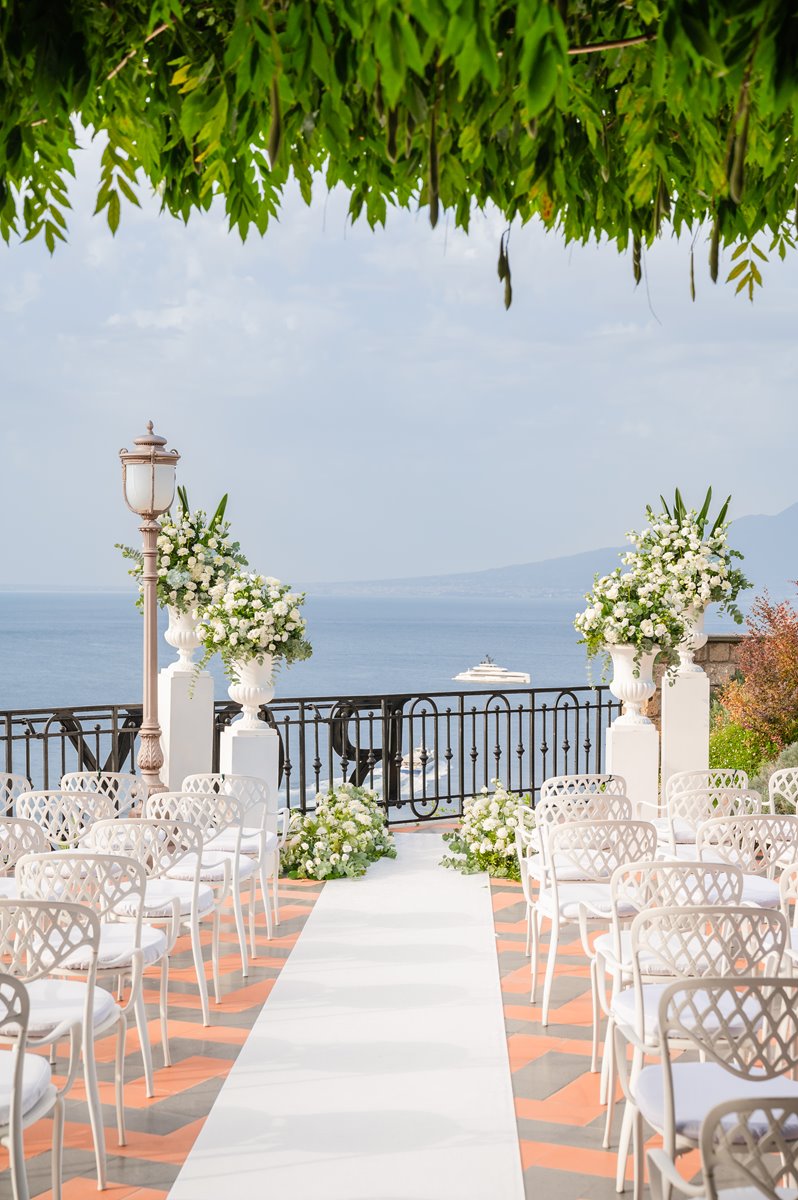 Royal Hotel wedding sorrento