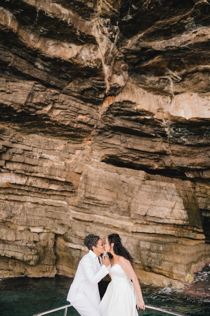 Symbolic wedding at Villa Magia Positano