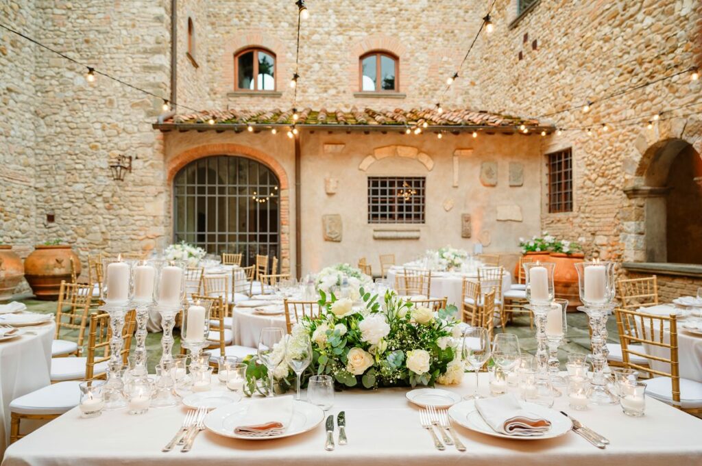 castello di bibbione tuscany wedding