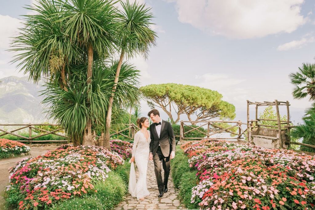 honeymoon pictures in Amalfi Coast