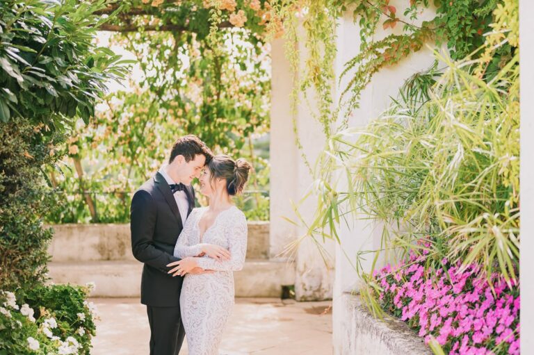 honeymoon pictures in Amalfi Coast