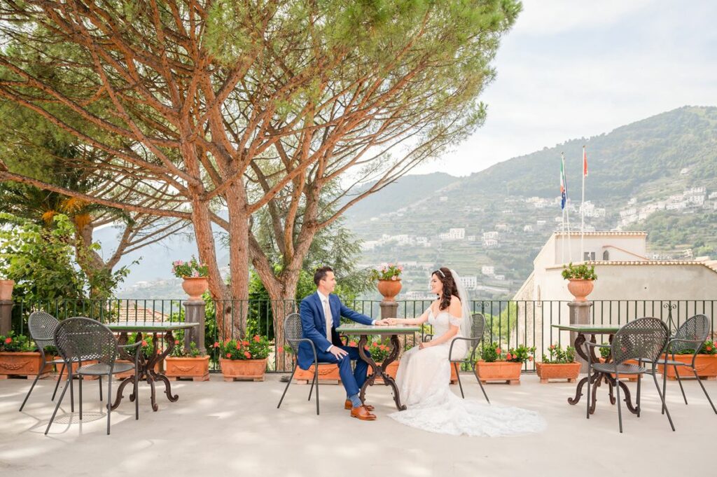 wedding in Palazzo Confalone Ravello