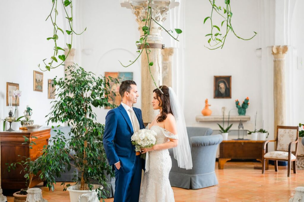 wedding in Palazzo Confalone Ravello