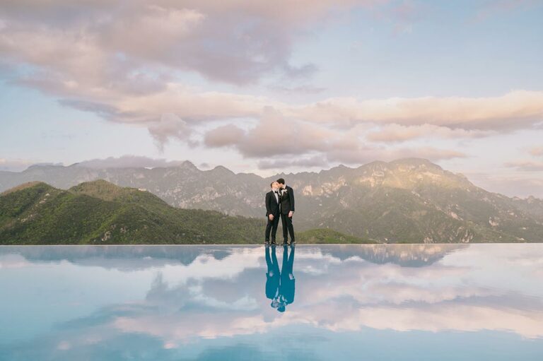 Intimate elopement Hotel Caruso Ravello